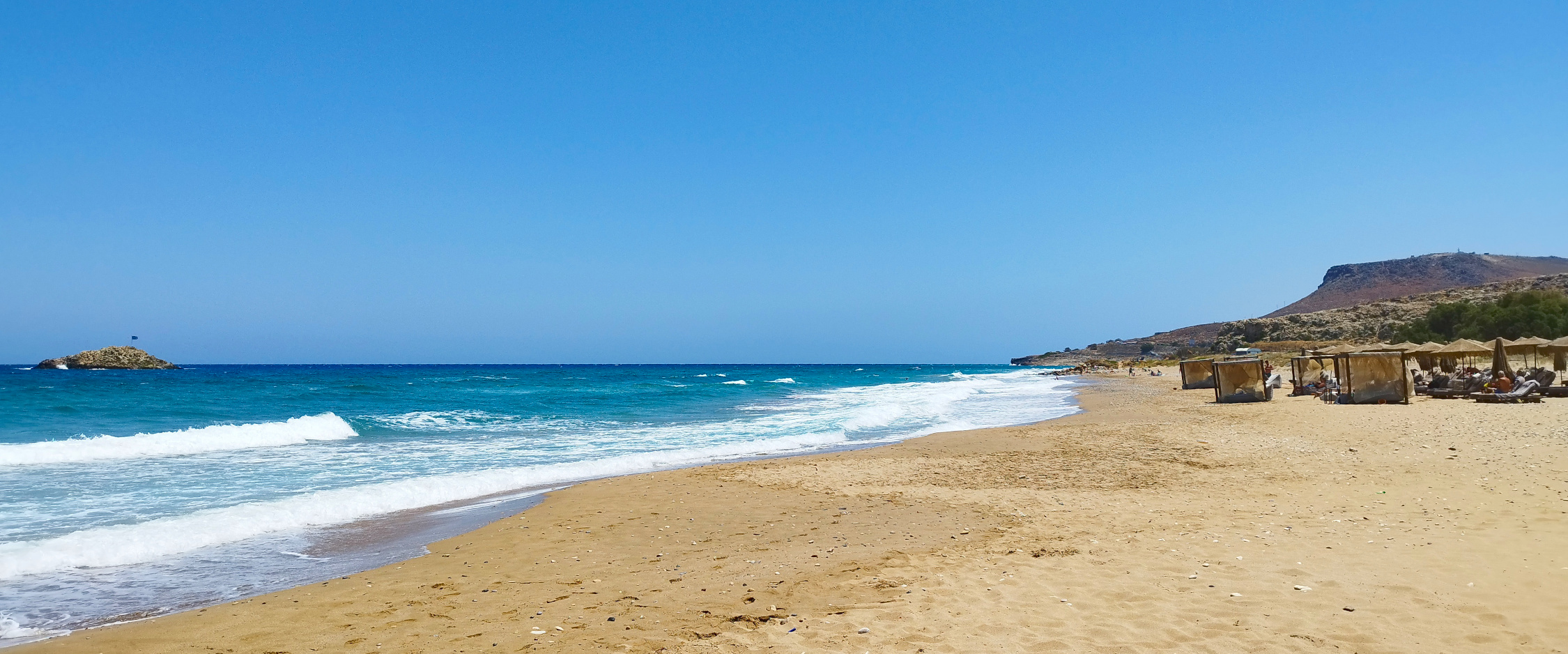 Karteros Beach in Crete