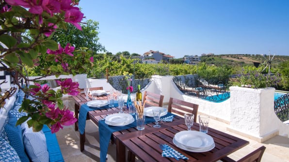 ferienhaus mit pool griechenland
